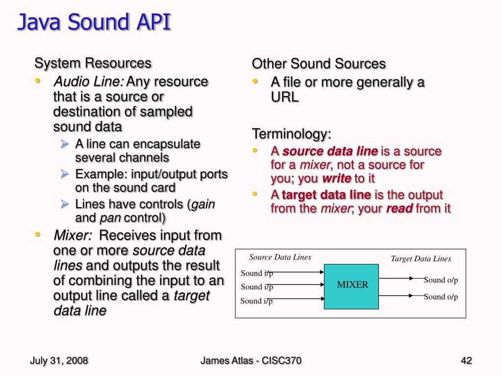 PPT Java 3D API, Sound PowerPoint Presentation, free download ID