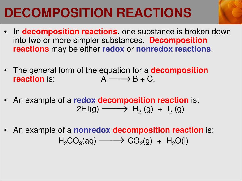 PPT Chapter 5 Chemical Reactions PowerPoint Presentation, free