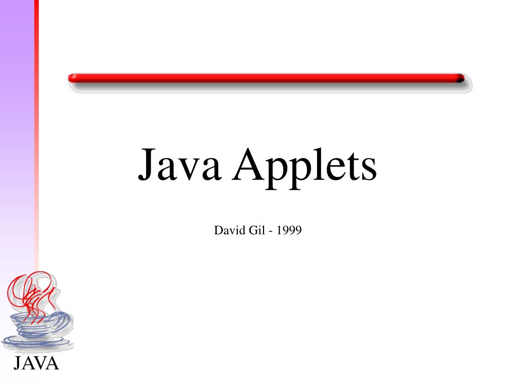 PPT Java Applets PowerPoint Presentation, free download ID5425586