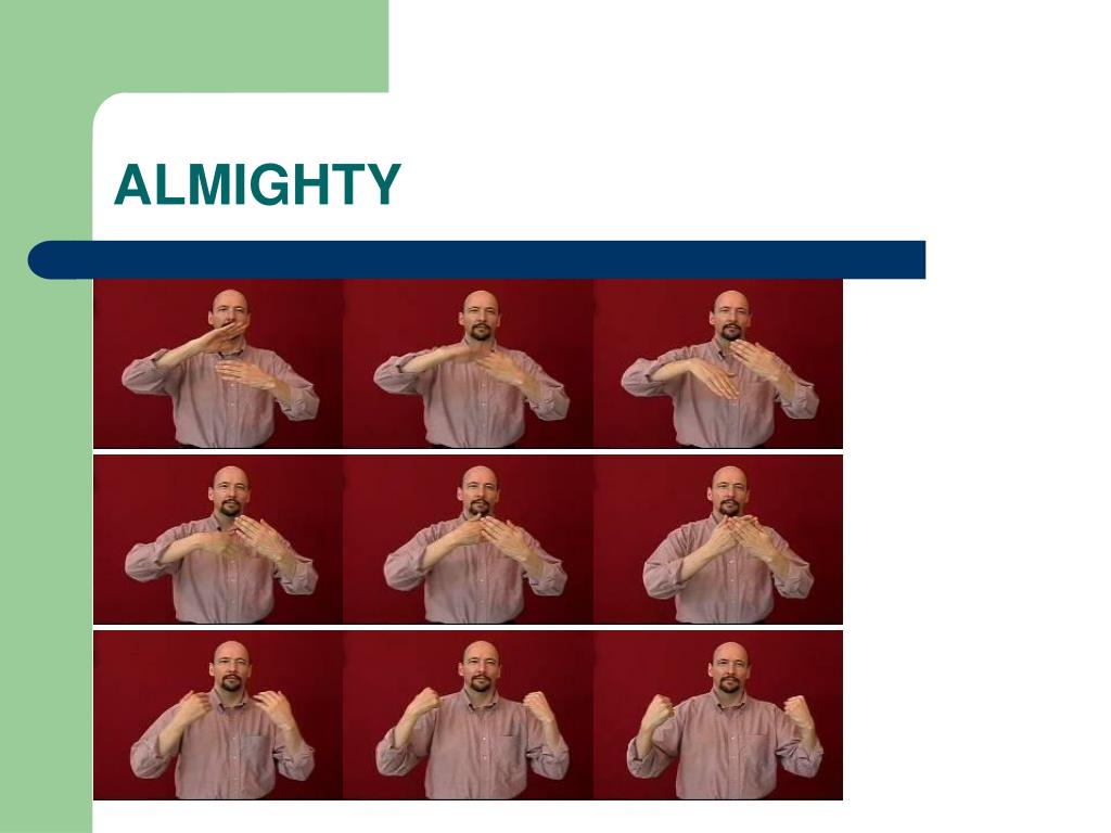 PPT Gospel Sign Language Vocabularies PowerPoint Presentation, free