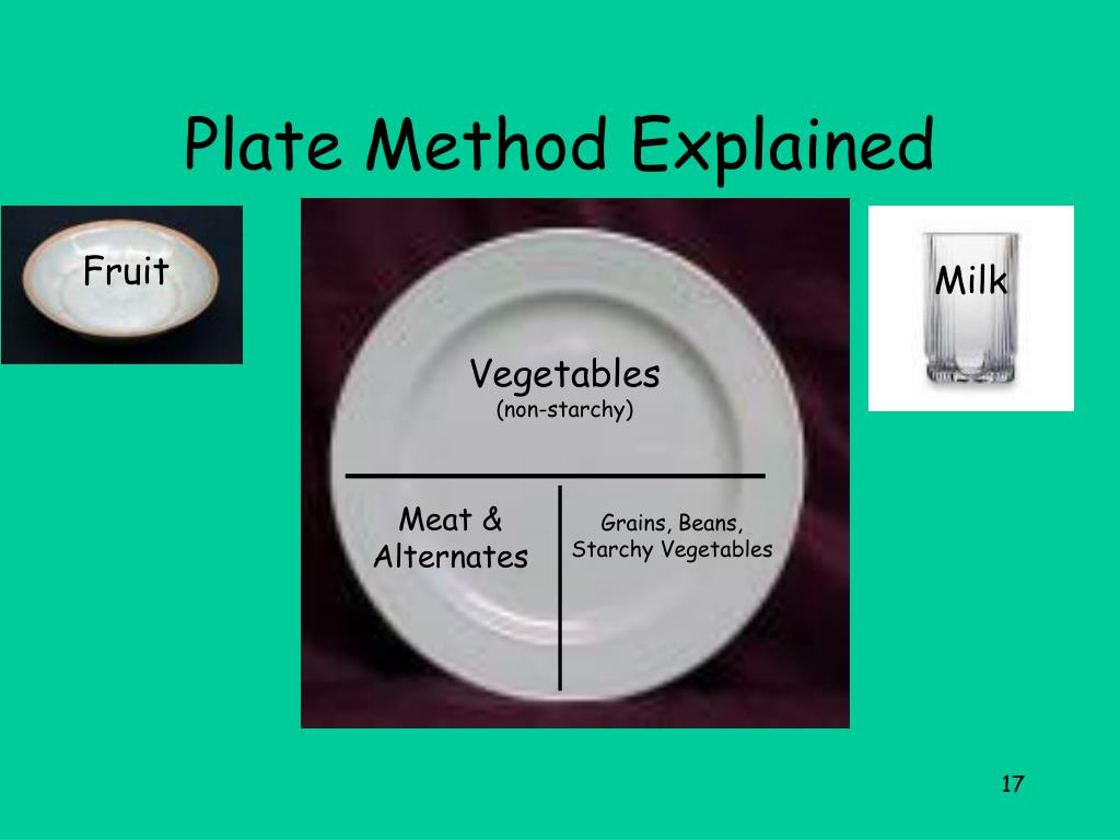 PPT “Meals Made Easy” with the Diabetes Plate PowerPoint Presentation