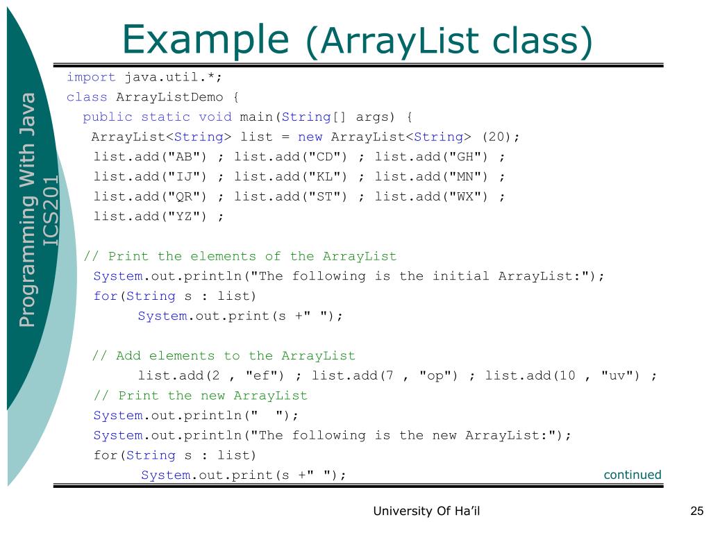 PPT Chapter 14 Generics and The ArrayList Class PowerPoint