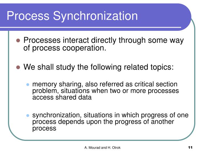 PPT Process Synchronization PowerPoint Presentation ID5427846
