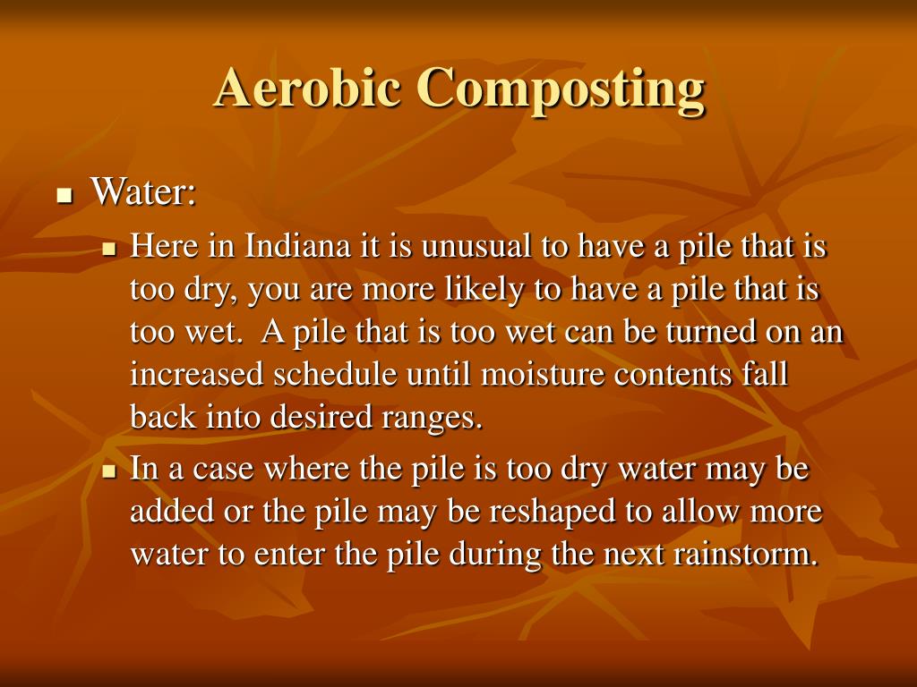 PPT Aerobic Composting PowerPoint Presentation, free download ID