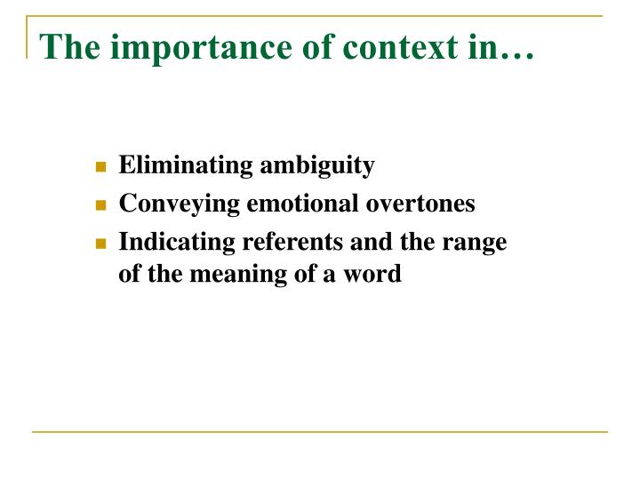 PPT English Lexicology Meaning and Context PowerPoint Presentation PPT English Lexicology Meaning and Context PowerPoint Presentation