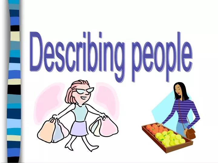 PPT Describing people PowerPoint Presentation, free download ID5432906