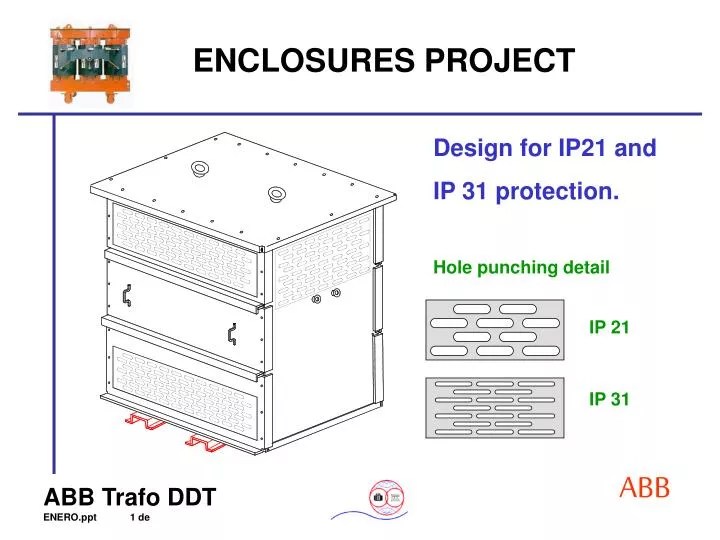 PPT - Design for IP21 and IP 31 protection. PowerPoint Presentation