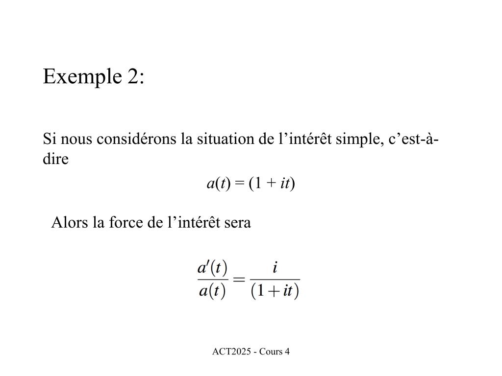 PPT MATHÉMATIQUES FINANCIÈRES I PowerPoint Presentation, free