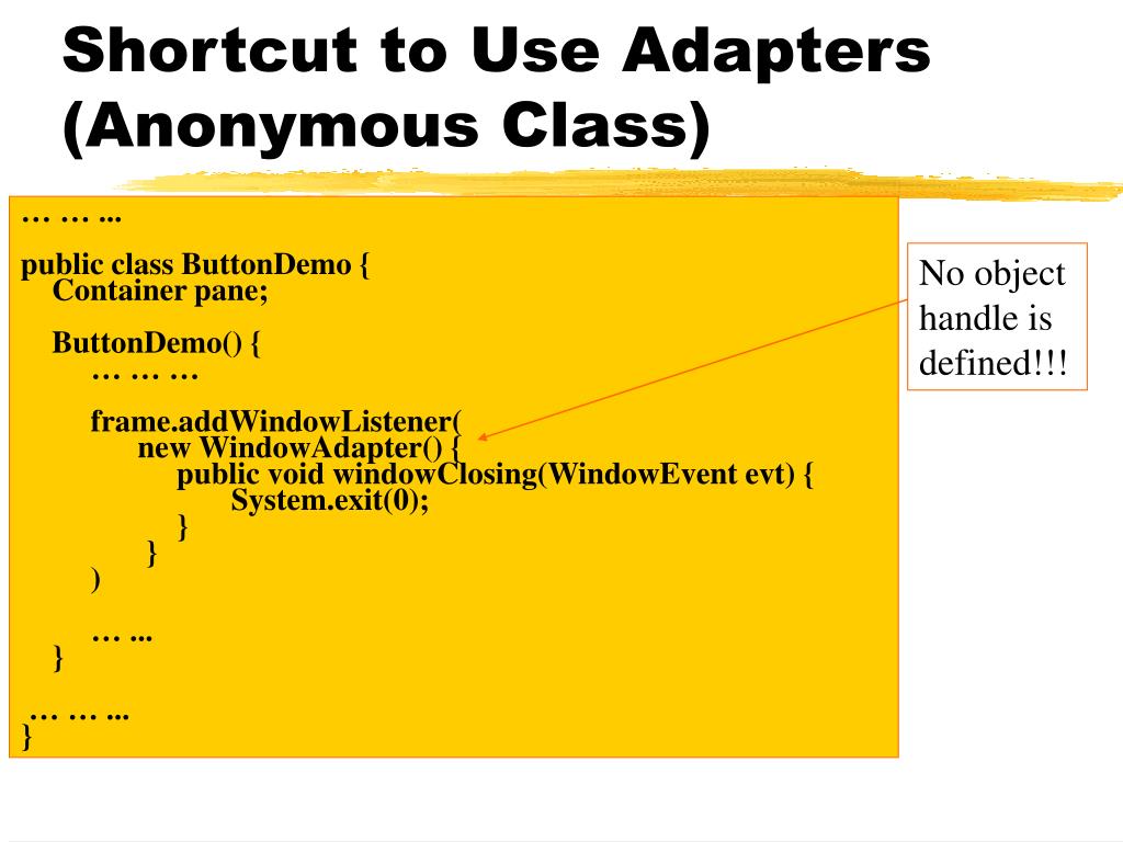 PPT Event Handling PowerPoint Presentation, free download ID5444199