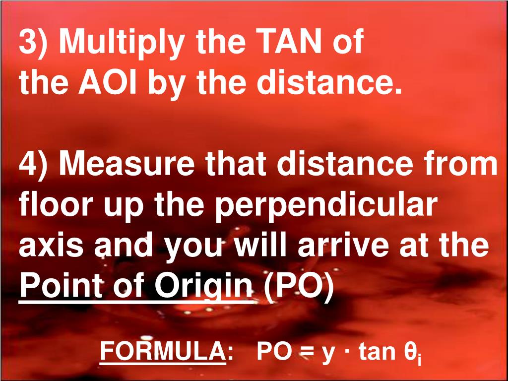 PPT BLOOD SPATTER ANALYSIS PowerPoint Presentation, free download