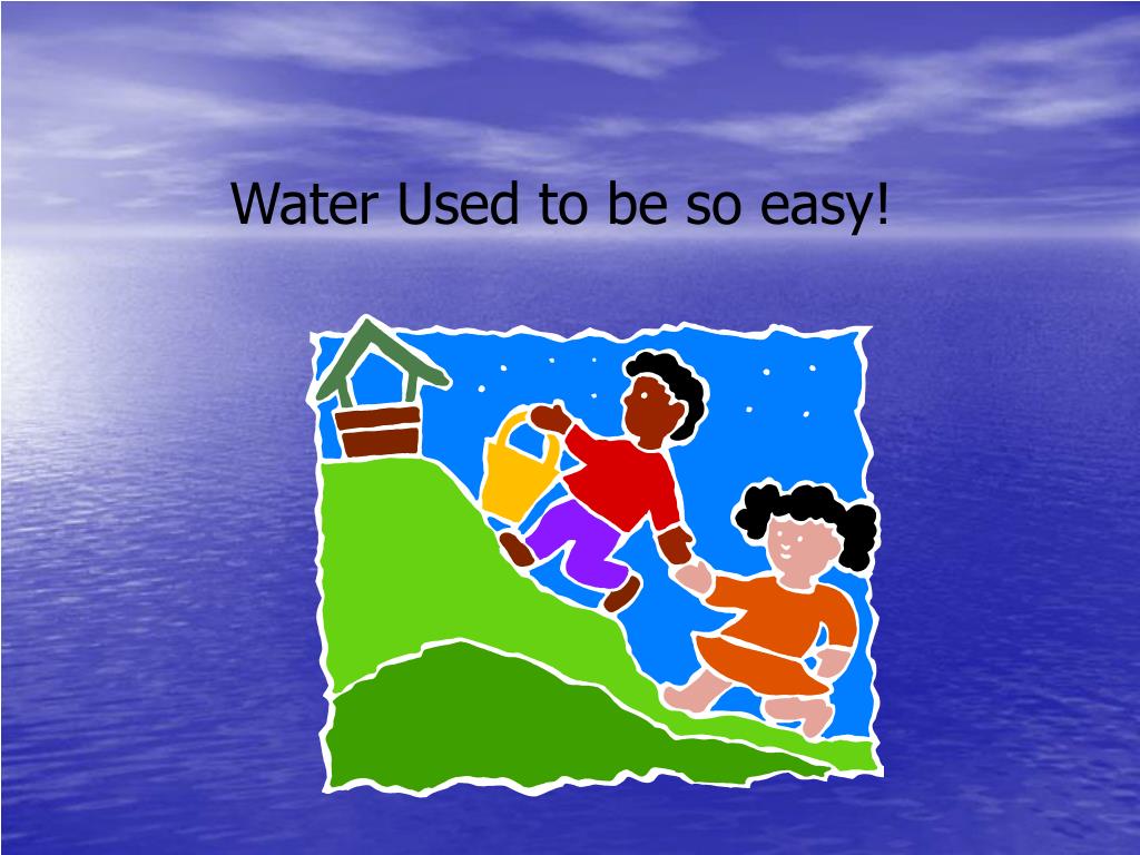 PPT Water Conservation PowerPoint Presentation, free download ID