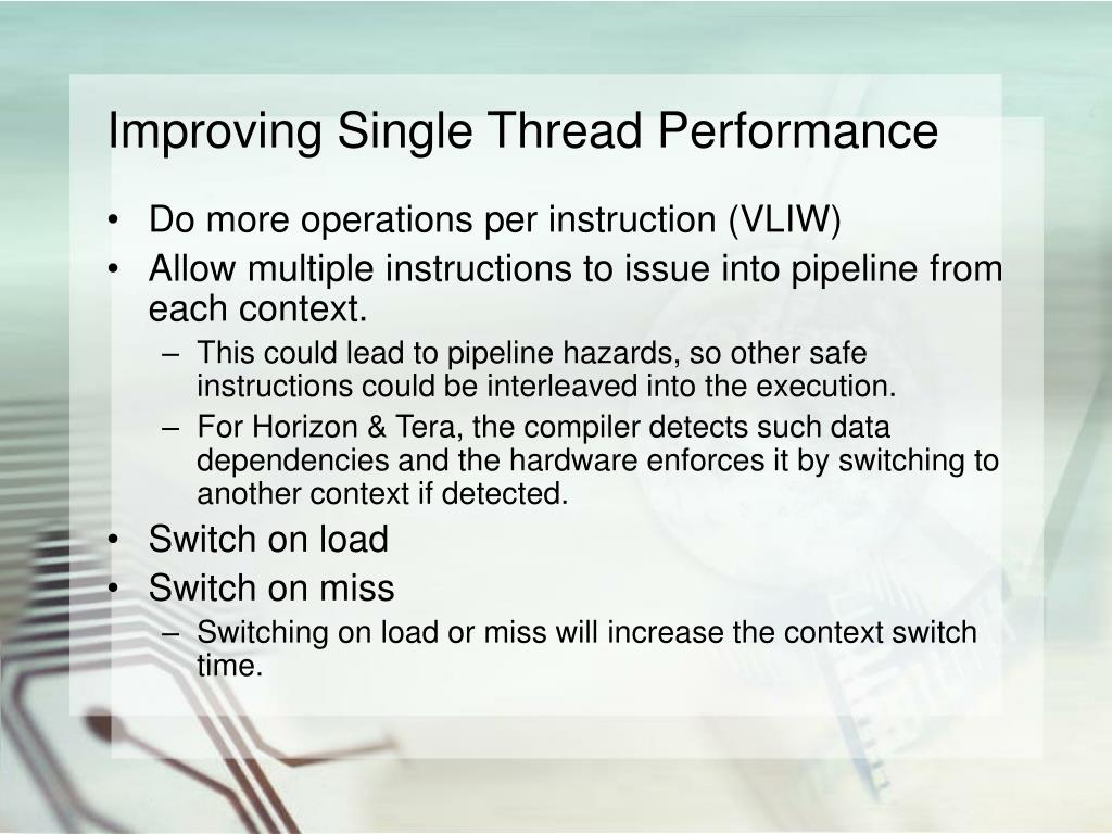 PPT Lecture 11 Multithreaded Architectures PowerPoint Presentation