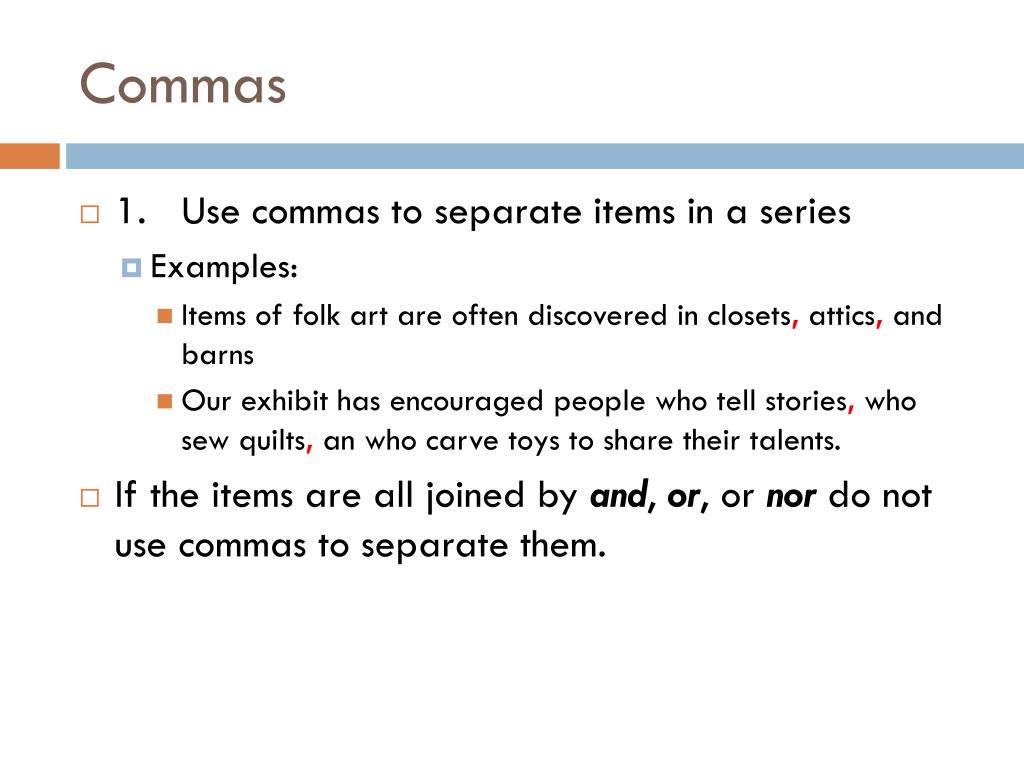 Which Sentence Correctly Uses A Comma To Separate Coordinate Adjectives 