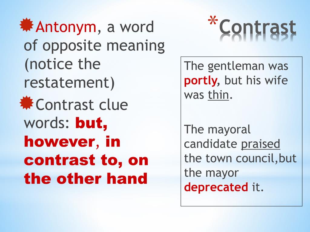 PPT Context Clues PowerPoint Presentation, free download ID5448633