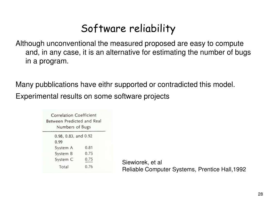 PPT Software Reliability PowerPoint Presentation, free download ID