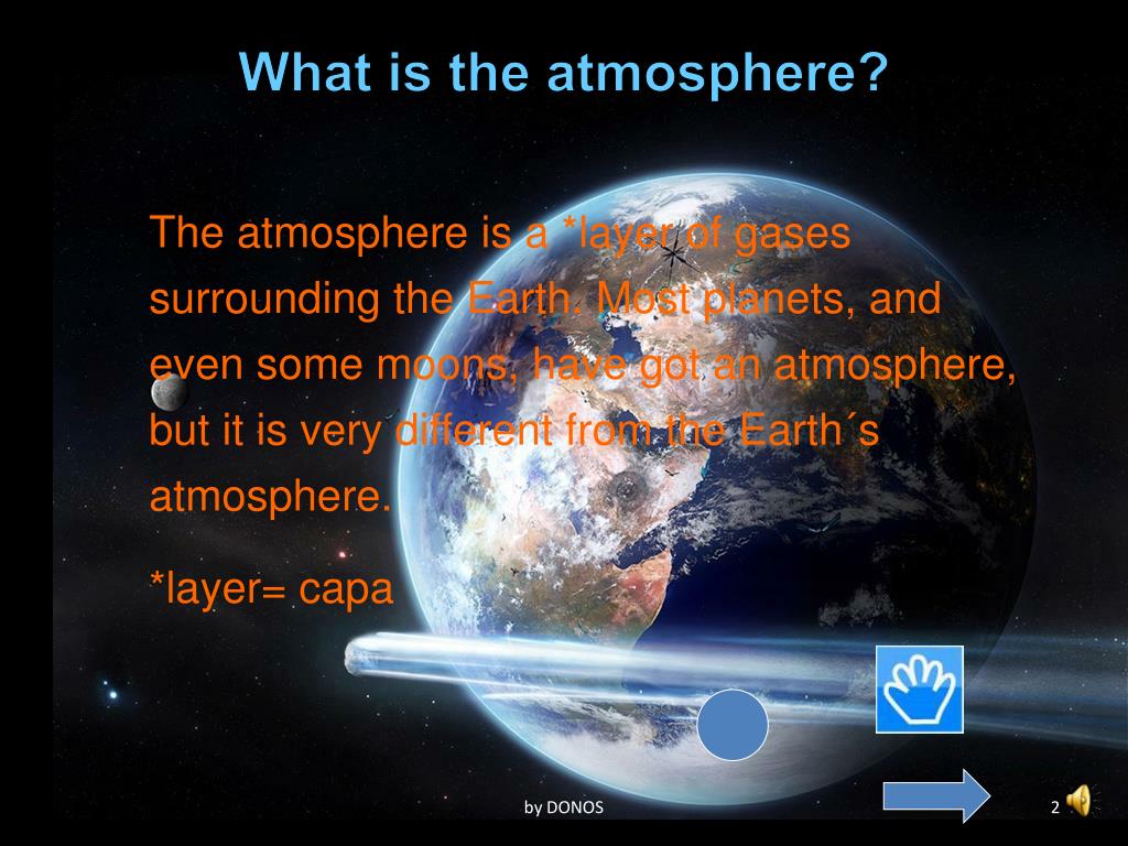 PPT The Atmosphere CLIL LESSON FOR 1º ESO PowerPoint Presentation