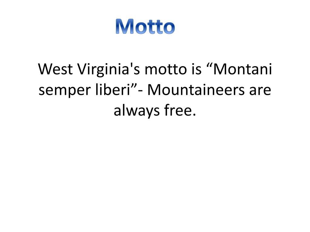 PPT West Virginia PowerPoint Presentation, free download ID5452776