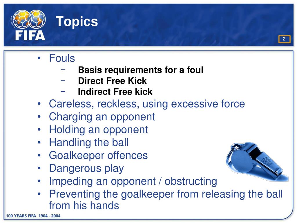 Law 12 Fouls and Misconduct Flashcards Quizlet