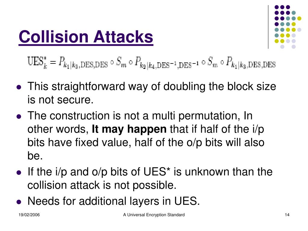 PPT A Universal Encryption Standard PowerPoint Presentation, free