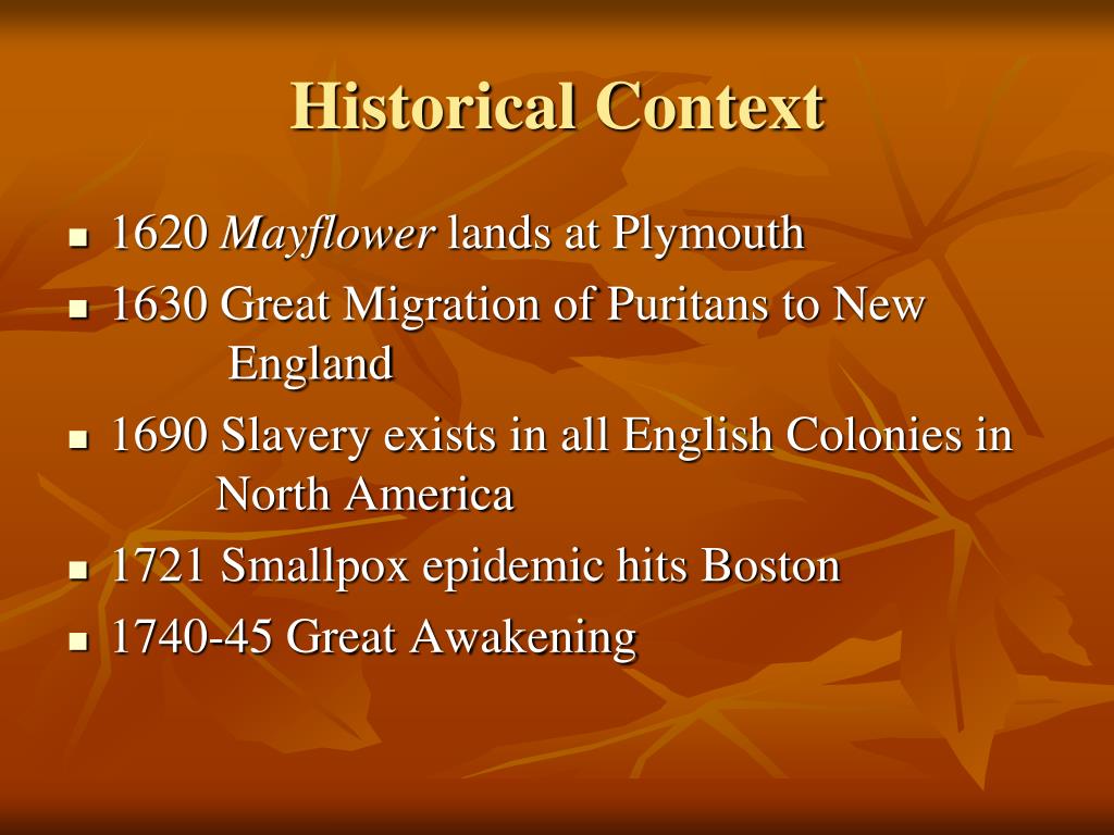 PPT Literary Movement Puritan/Colonial Literature 16201750