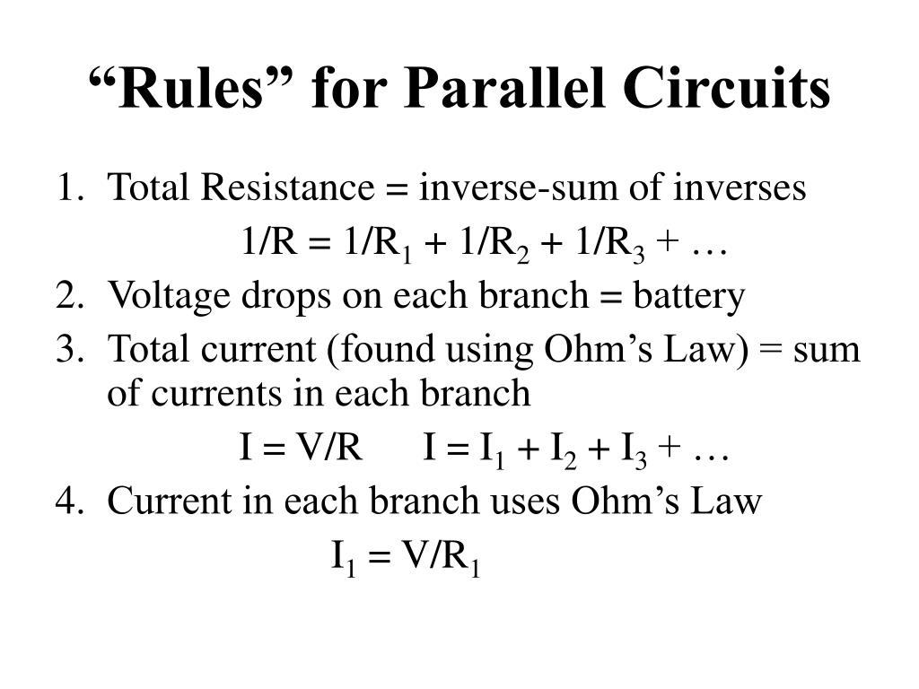 V R And I In Parallel Circuits Worksheet Stairs Design Blog
