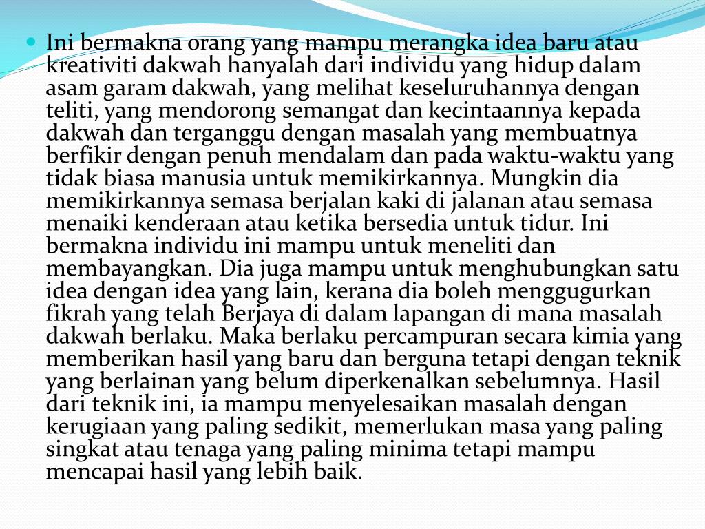 Apa yang dimaksud dengan fleksibilitas advokasi inovasi PPT? Power Point