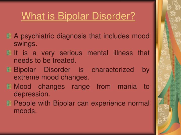 PPT Bipolar Disorder Causes and Treatments PowerPoint Presentation