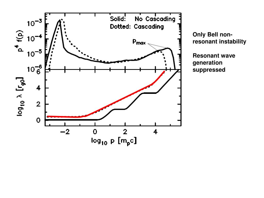 PPT Field Amplification in Diffusive Shock Acceleration