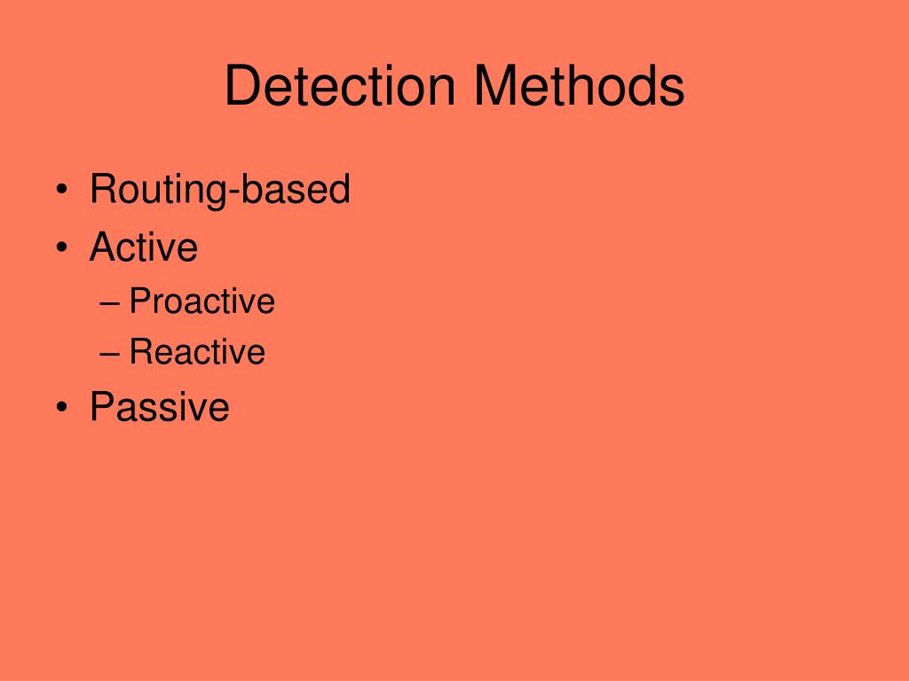 PPT DoS Seminar 2 Spoofed Packet Attacks and Detection Methods