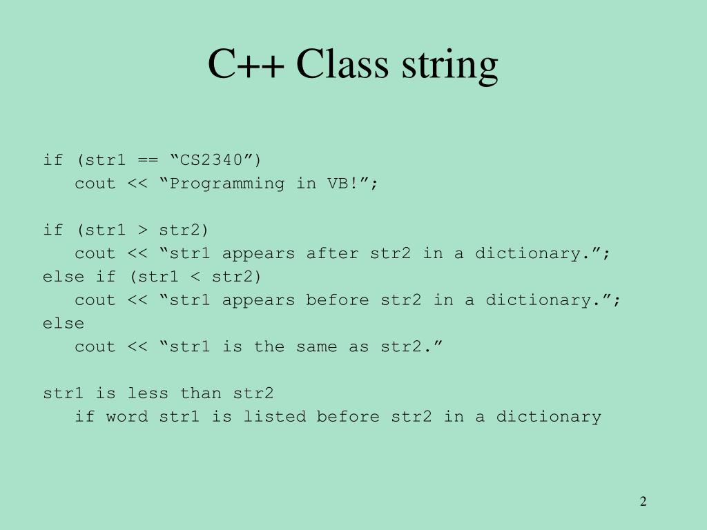 PPT Data Type string PowerPoint Presentation, free download ID5472494