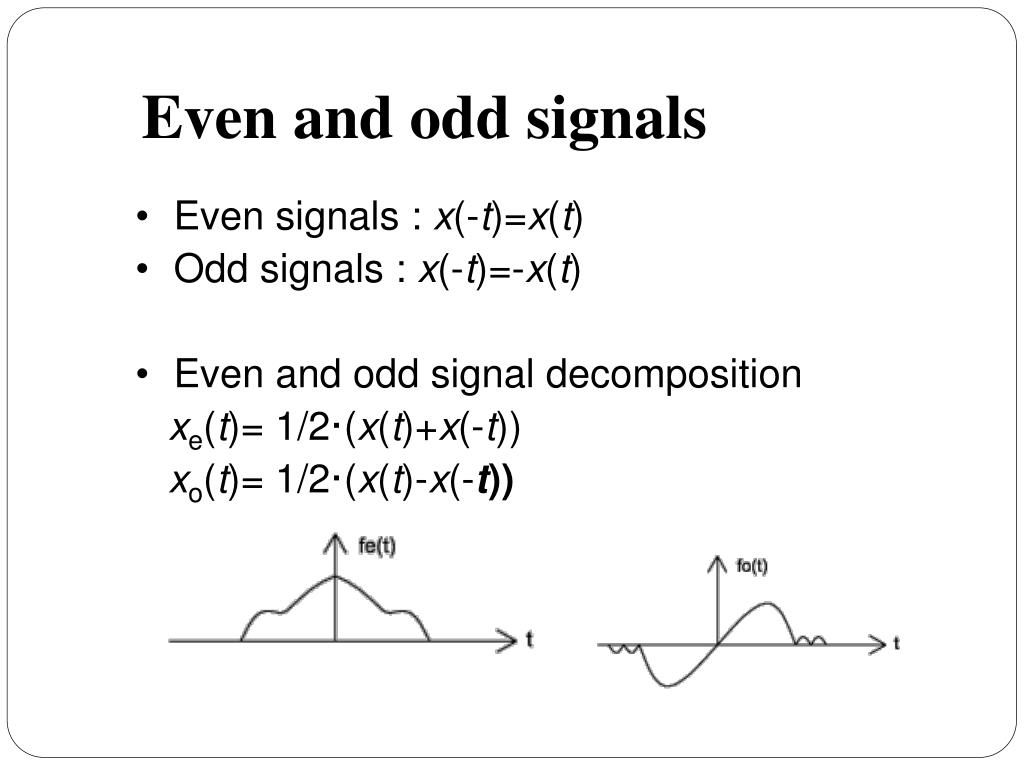 PPT SIGNALS & SYSTEMS PowerPoint Presentation, free download ID5473607