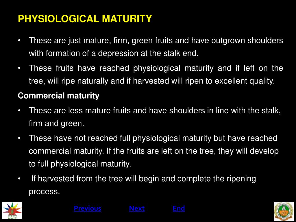 PPT TIME AND STAGE OF HARVEST AND HARVESTING TECHNIQUES PowerPoint Presentation ID5477661