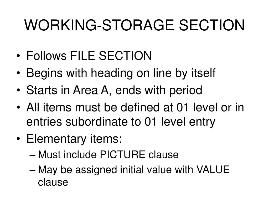 PPT The DATA DIVISION PowerPoint Presentation, free download ID5478810