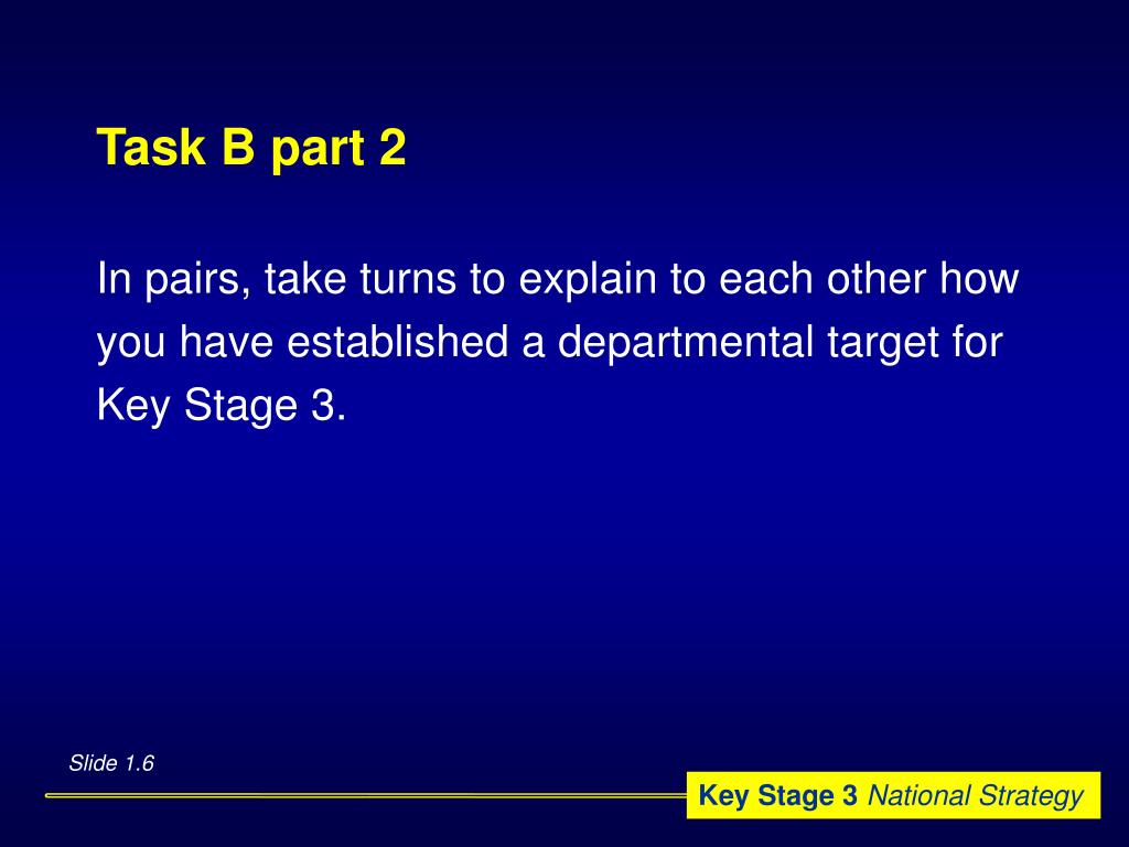 PPT Key Stage 3 National Strategy PowerPoint Presentation, free