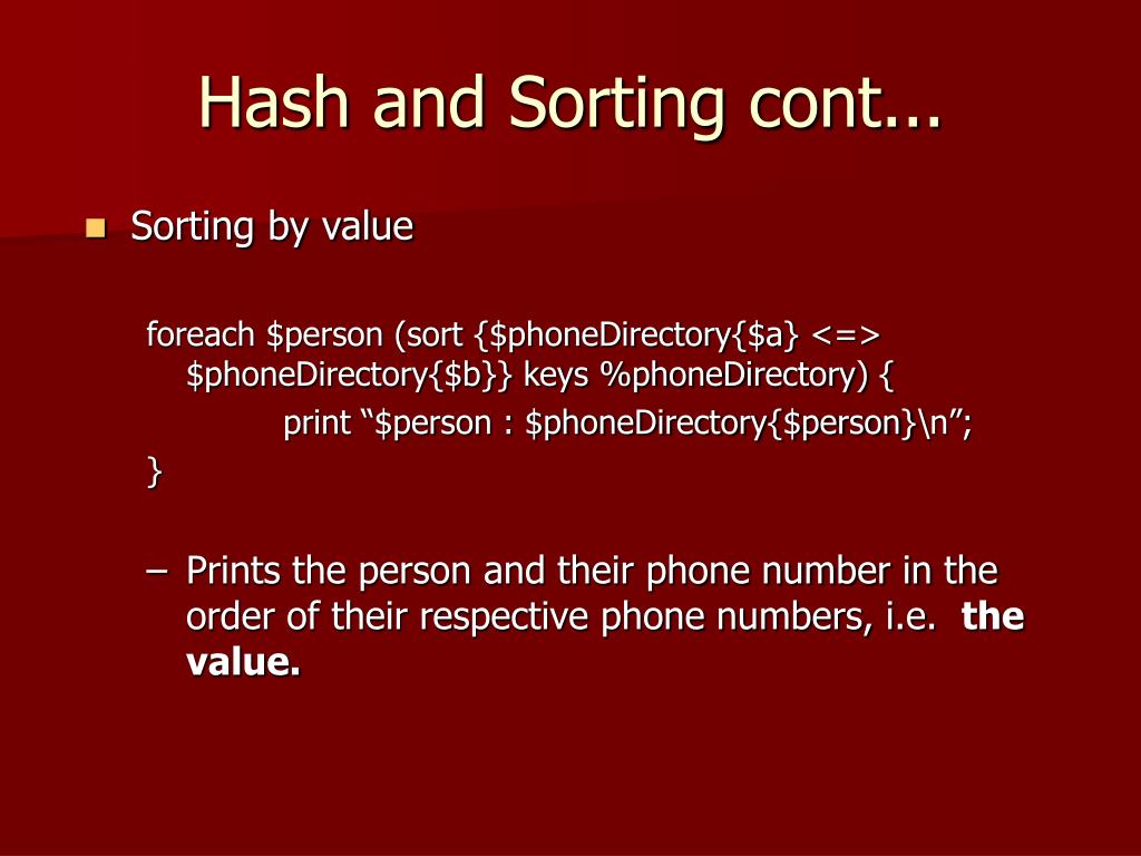 PPT Introduction to Perl Part III PowerPoint Presentation, free