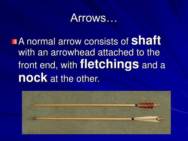 PPT Archery PowerPoint Presentation ID5484656
