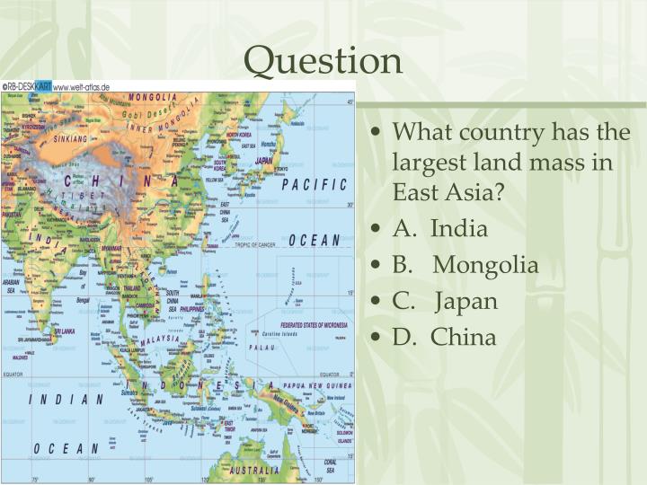 PPT PHYSICAL GEOGRAPHY OF EAST AND SOUTH EAST ASIA PowerPoint