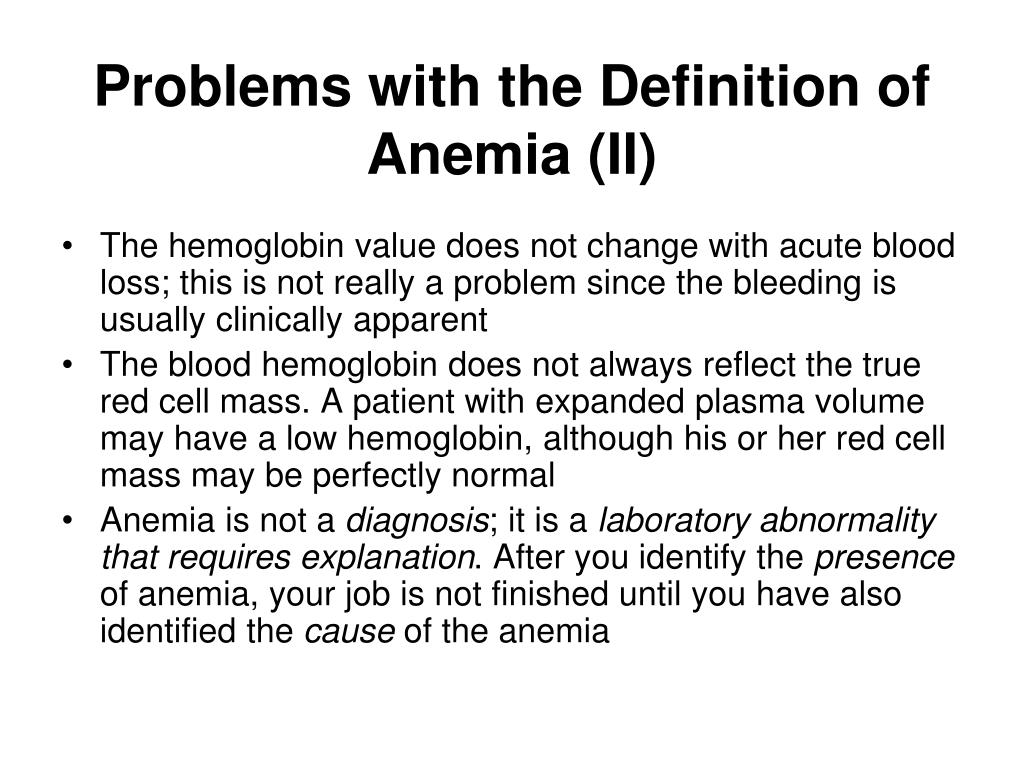 PPT Introduction to Anemia PowerPoint Presentation, free download