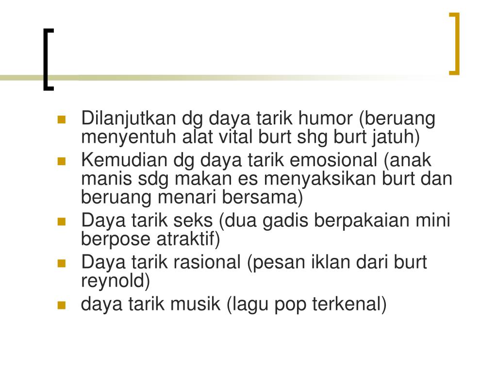 PPT Strategi Merancang Daya Tarik Pesan Iklan TV PowerPoint