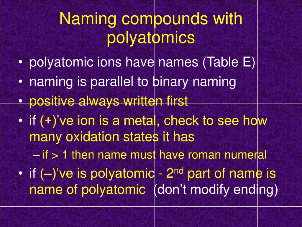 PPT Ionic Compounds Naming PowerPoint Presentation, free download
