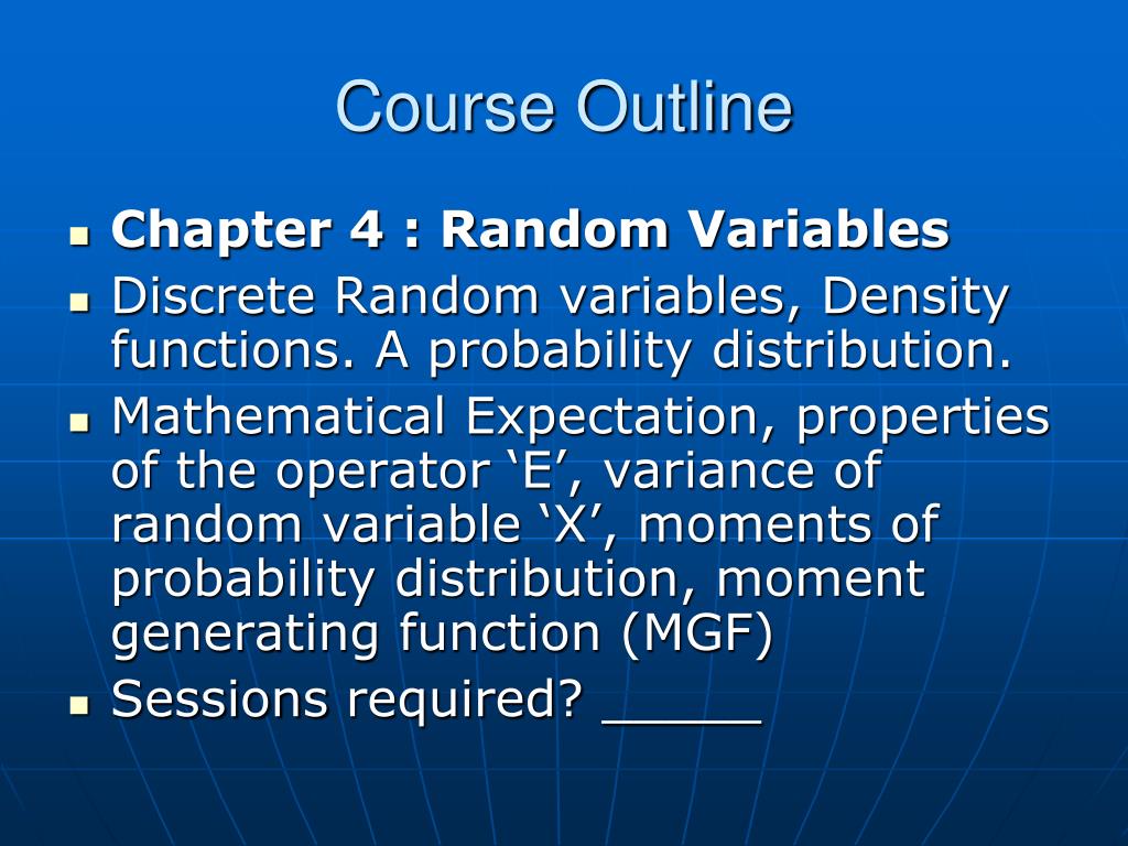PPT Introduction to Statistics (MTS102) PowerPoint Presentation