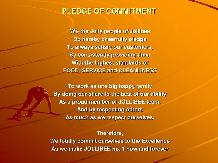 PPT TO JOLLIBEE KCC! PowerPoint Presentation ID5497312