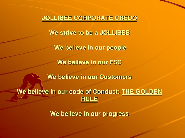 PPT TO JOLLIBEE KCC! PowerPoint Presentation ID5497312
