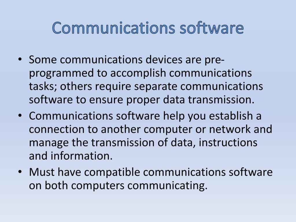 PPT Communications devices PowerPoint Presentation, free download