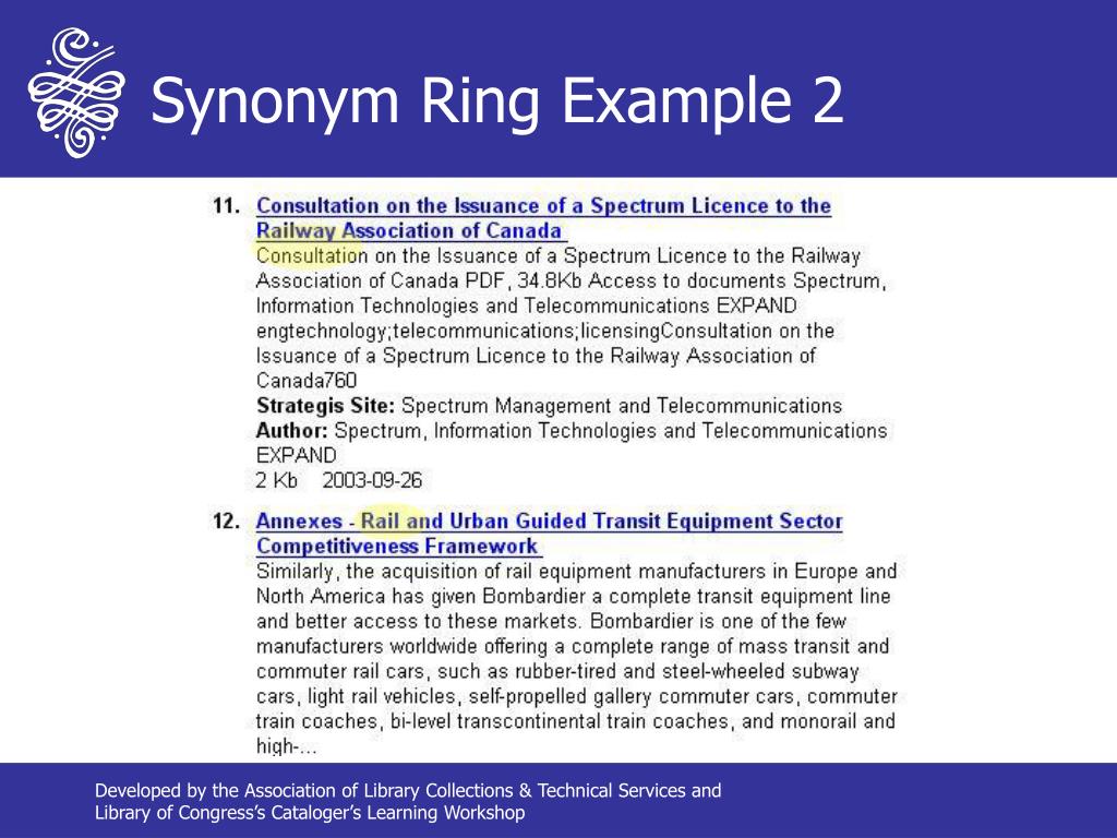 PPT Controlled Vocabulary & Thesaurus Design PowerPoint Presentation