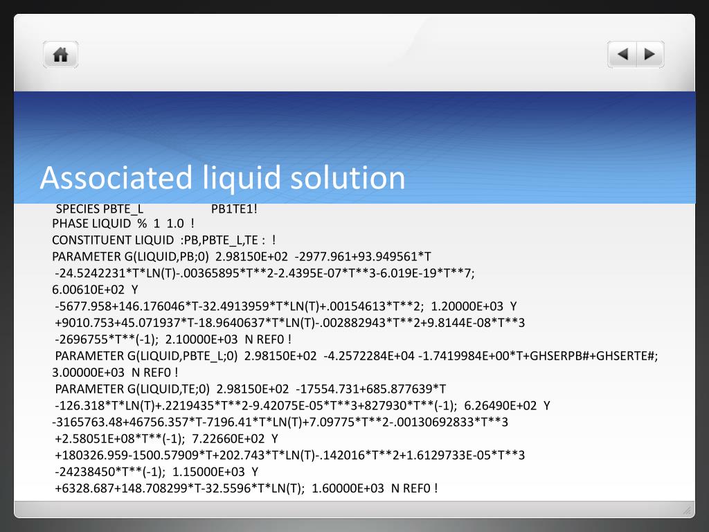 PPT Computational Thermodynamics PowerPoint Presentation, free