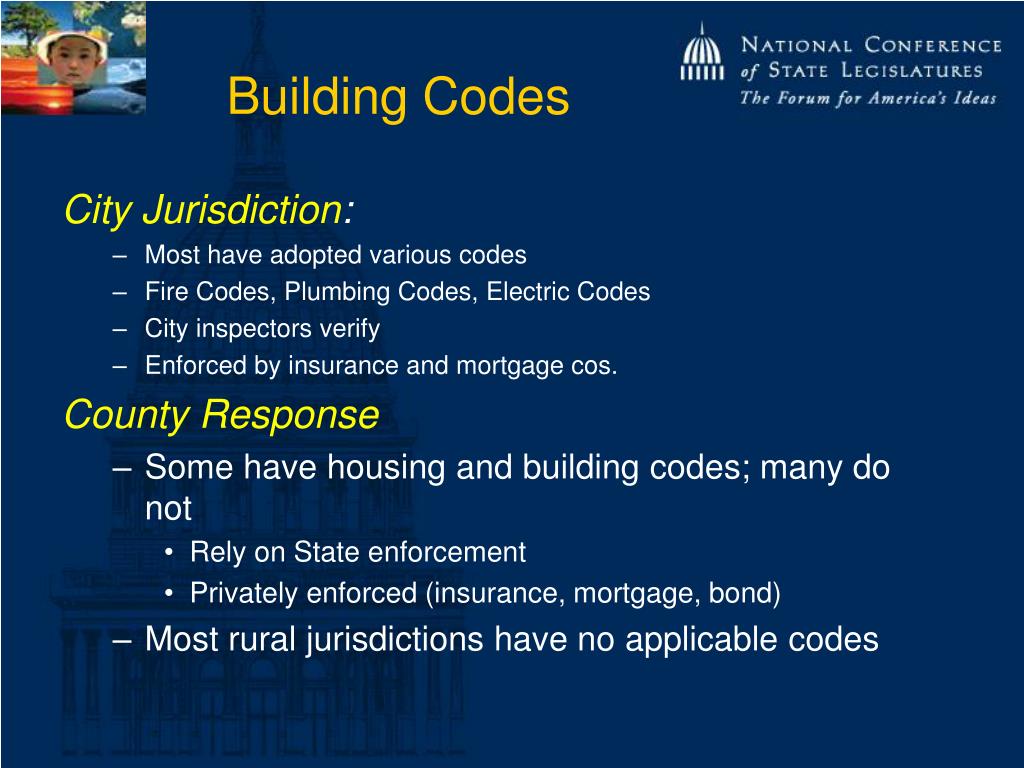 PPT Advancing the Healthy Housing Agenda through Building Codes
