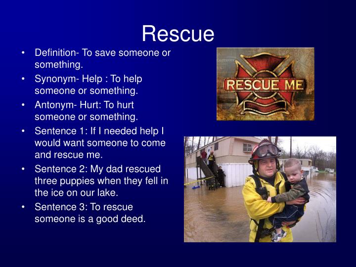 PPT The Rainbow Fish to the Rescue Word Collection PowerPoint
