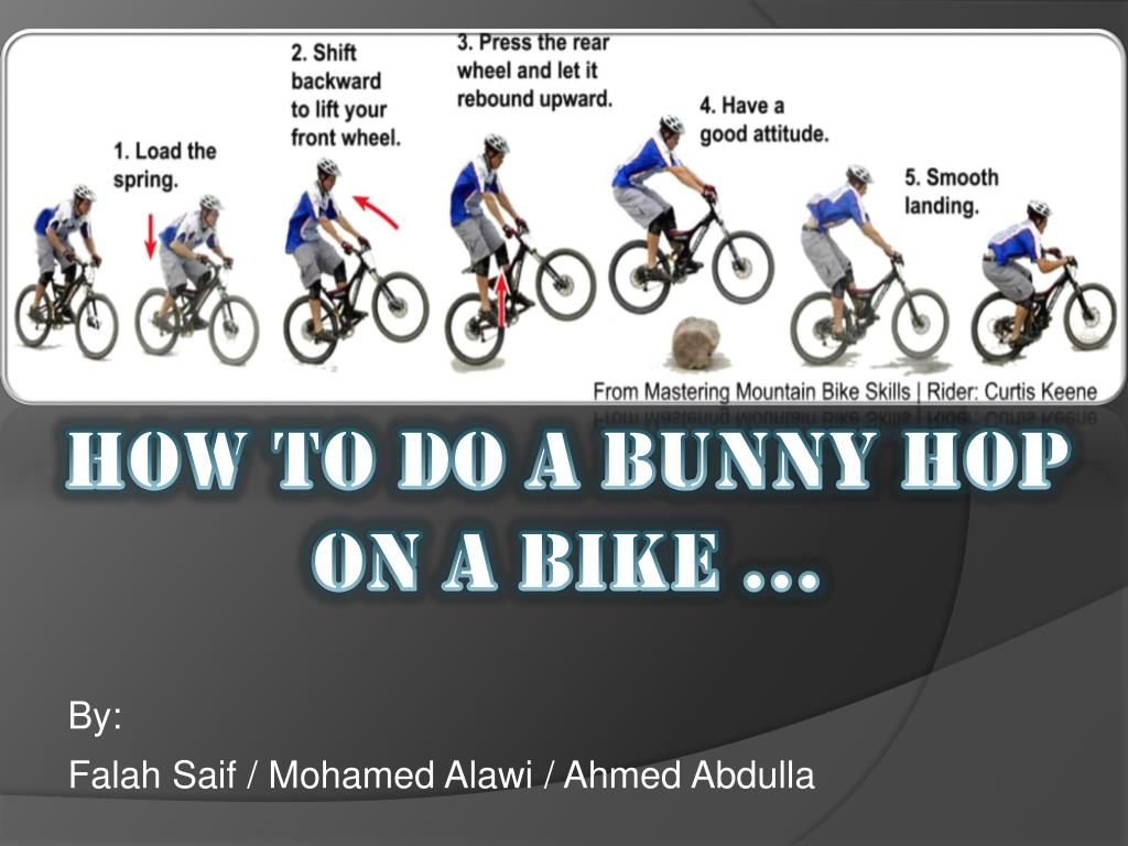 PPT How to do a Bunny hop On a bike PowerPoint Presentation, free