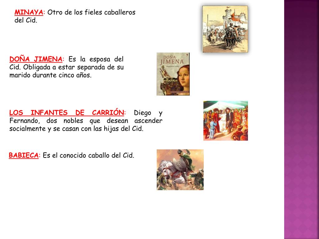 PPT El cantar del mío cid PowerPoint Presentation, free download ID